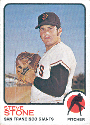 1973 Topps Baseball Cards      167     Steve Stone